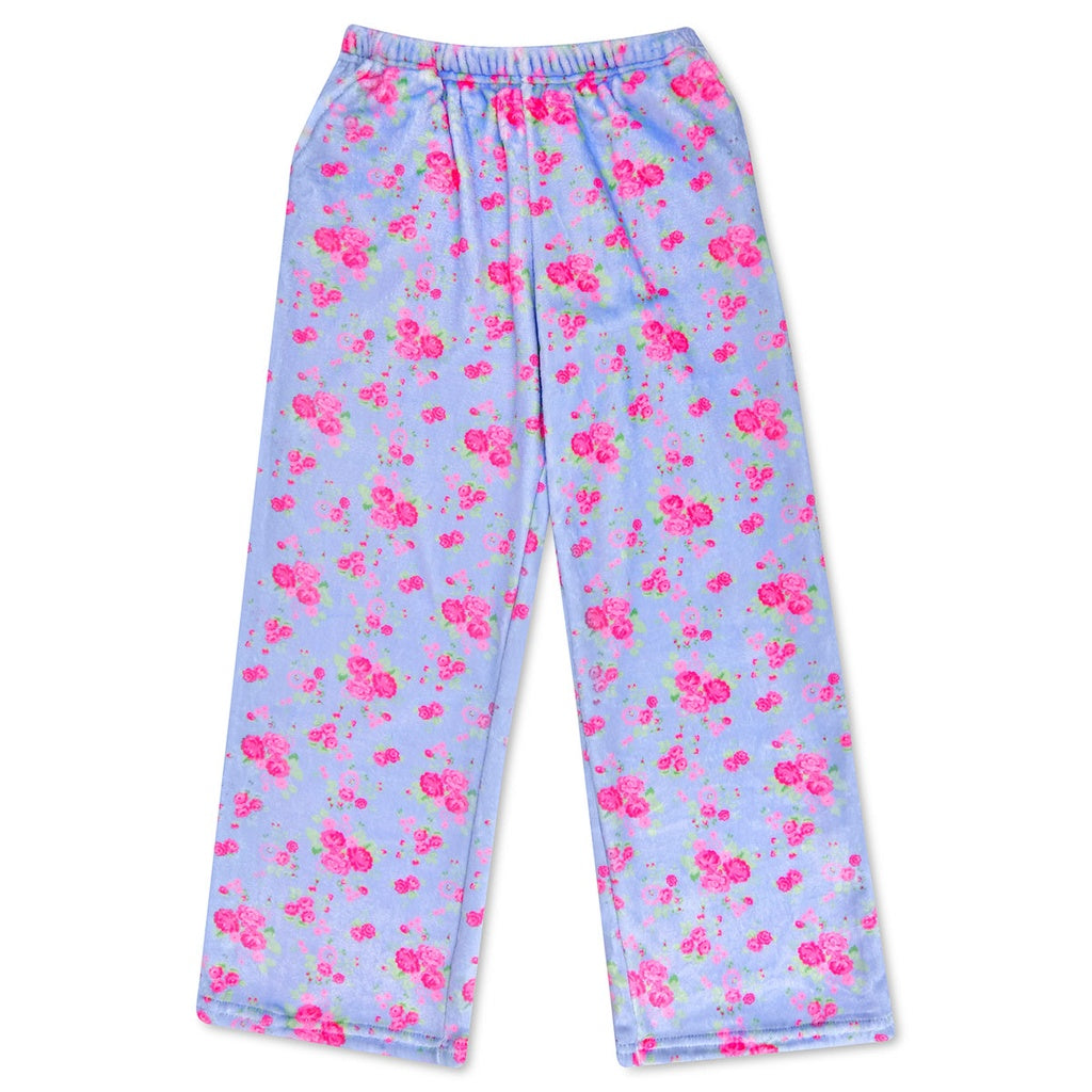 ditsy floral fuzzie pants