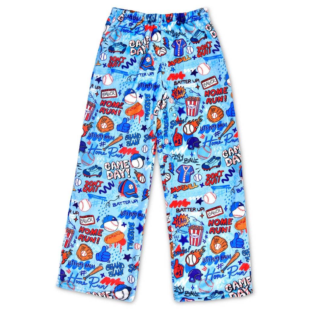 corey paige ball game fuzzie pants