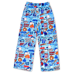 corey paige ball game fuzzie pants