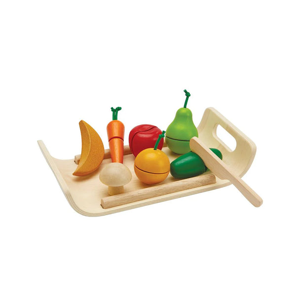 plan toys assorted fruits and vegetables