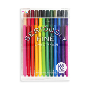 seriously fine felt tip markers