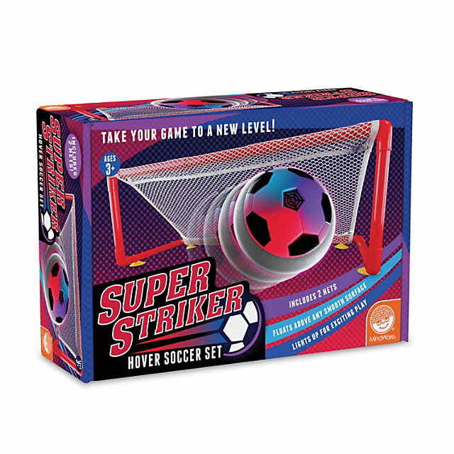 super striker hover soccer set