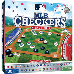 checkers game set - mlb, nhl, and nfl