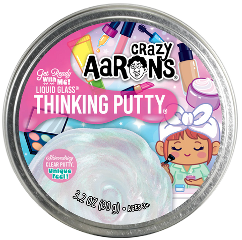 crazy aaron’s thinking putty - get ready with me GRWM