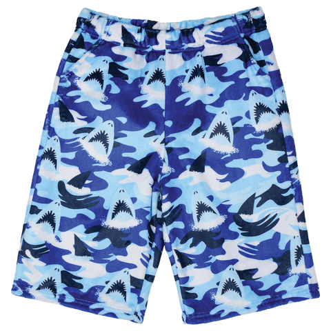 shark fuzzie board shorts