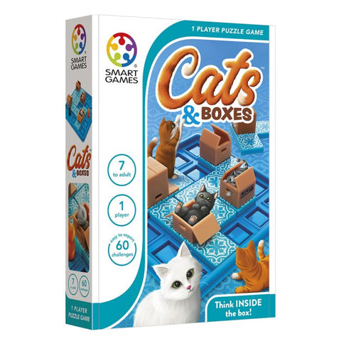 cats and boxes