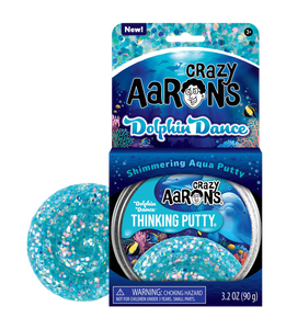 crazy aaron’s thinking putty - dolphin dance