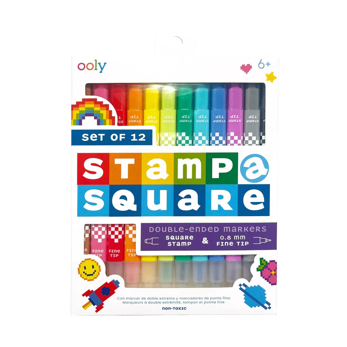 stamp a square markers