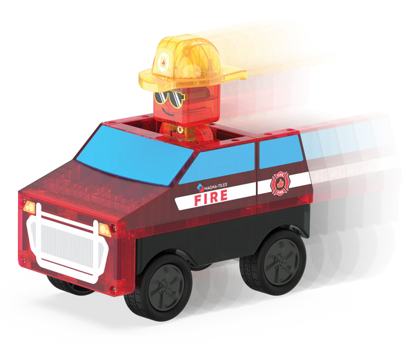 magna-tiles fire rescue