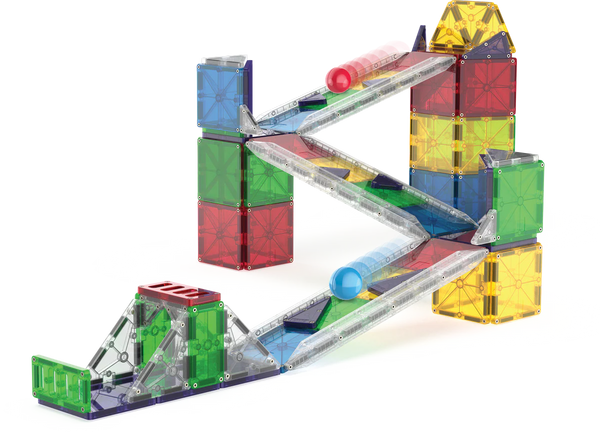 magna-tiles rail racers deluxe
