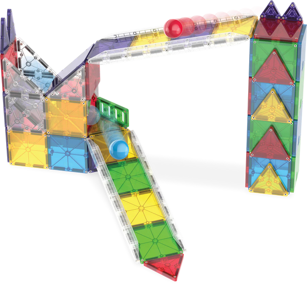 magna-tiles rail racers deluxe