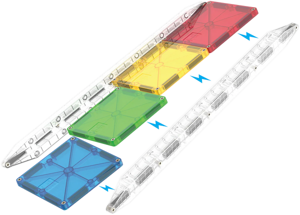 magna-tiles rail racers deluxe