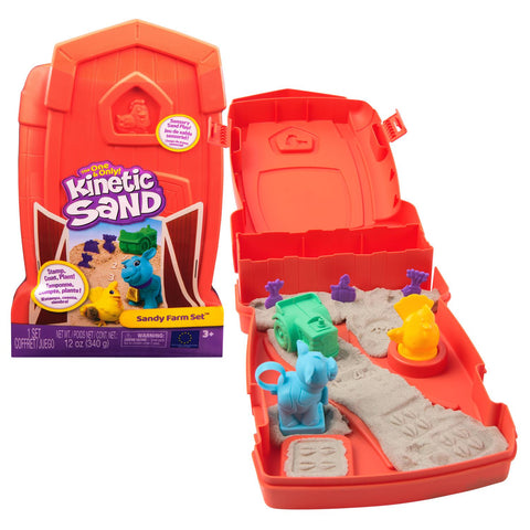 kinetic sand - sandy farm set