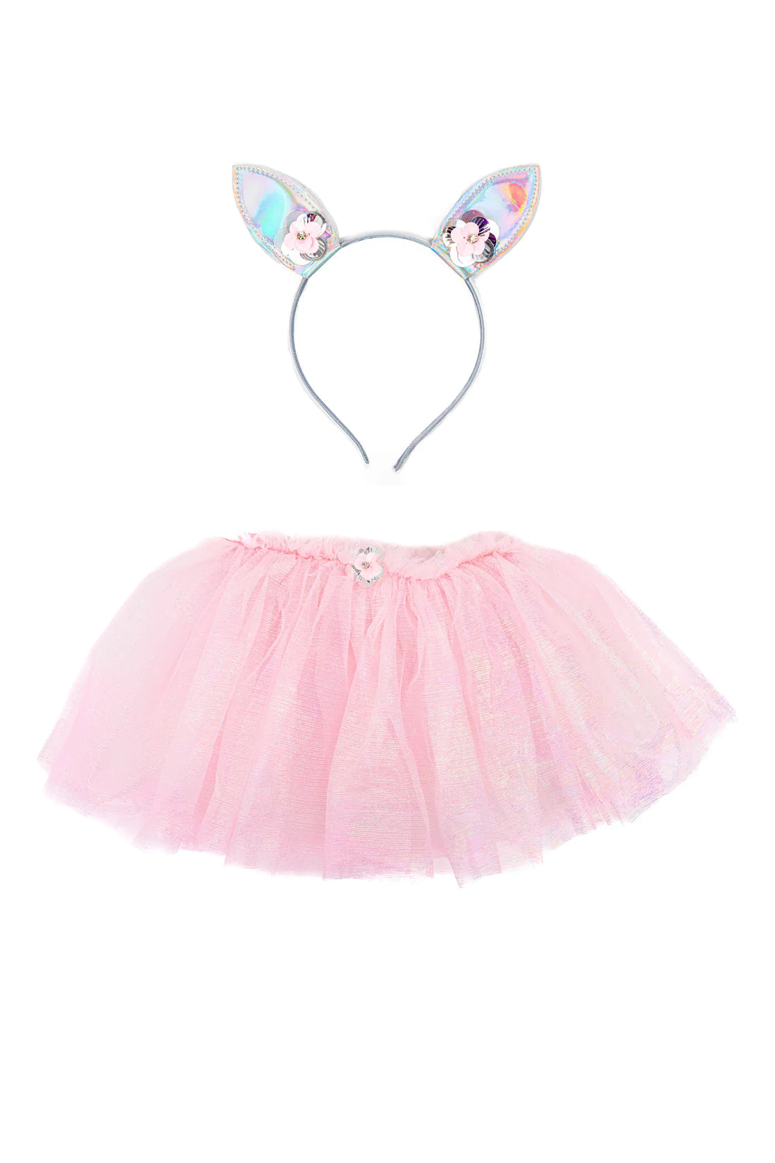 iridescent bunny tutu and headband