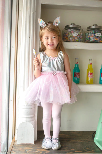 iridescent bunny tutu and headband