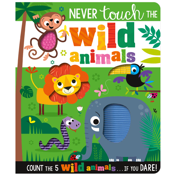 never touch the wild animals