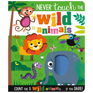 never touch the wild animals