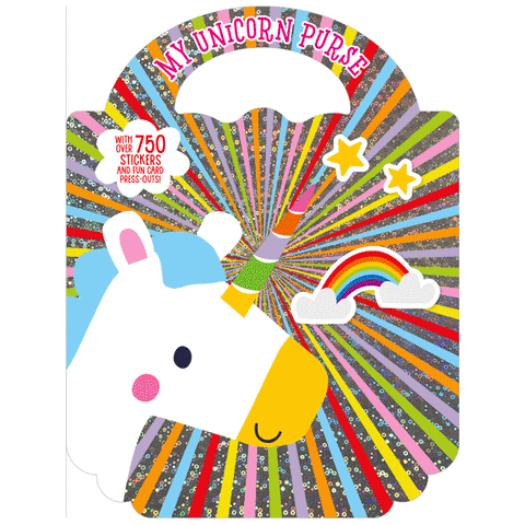 my unicorn purse sticker and activity book