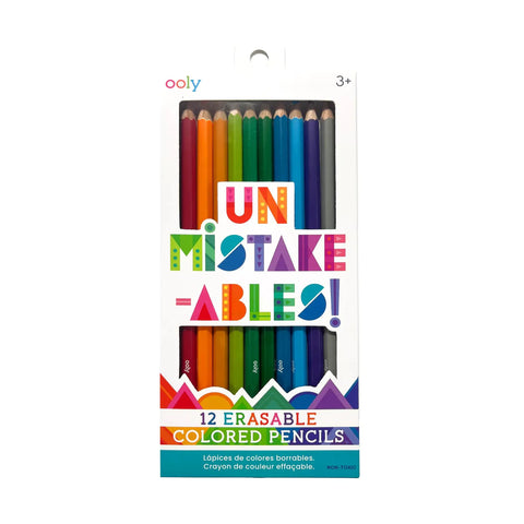 unmistakables - erasable colored pencils