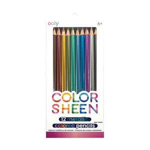 color sheen metallic colored pencils