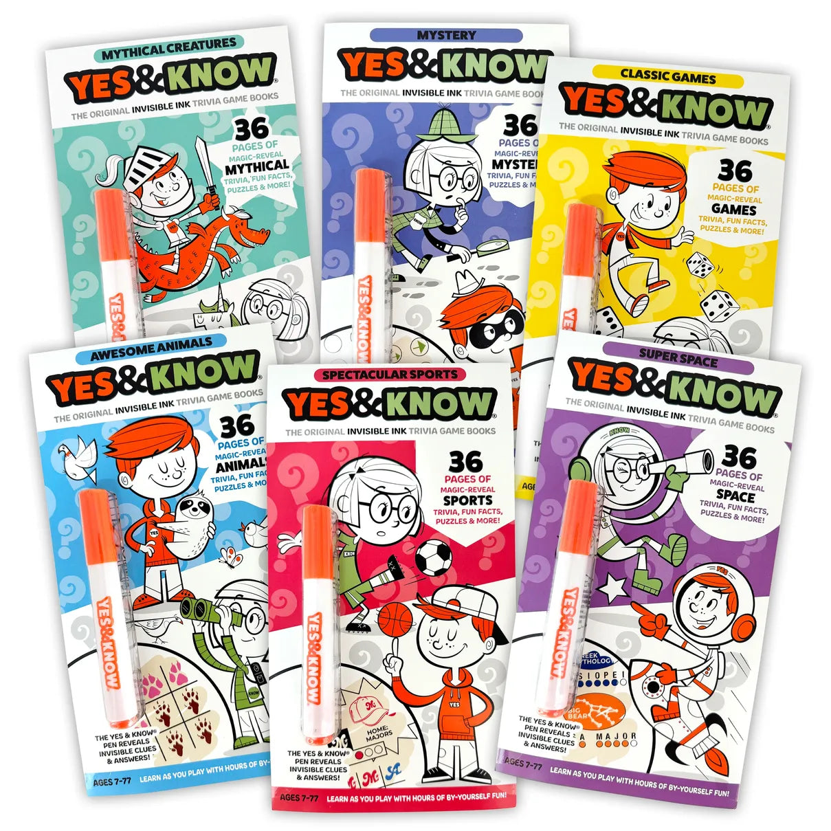 yes and know - the original invisible ink book