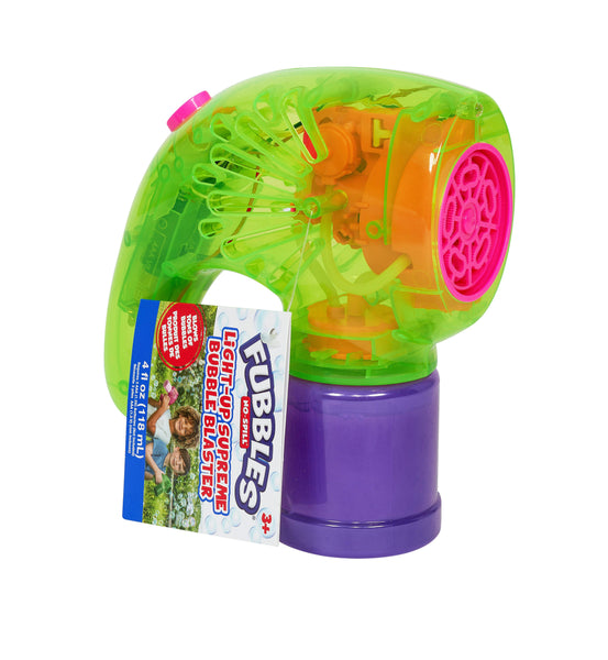 fubbles light-up supreme bubble blaster