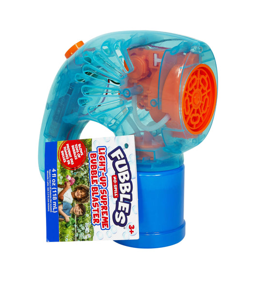 fubbles light-up supreme bubble blaster