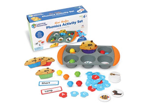 mini muffin phonics activity set