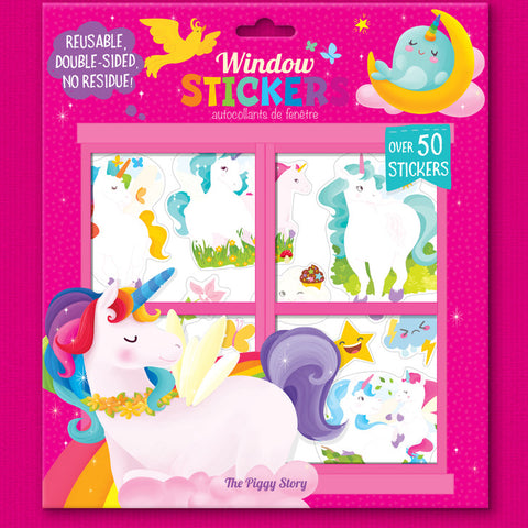window stickers - unicorn land