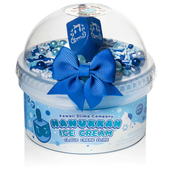 kawaii slime - christmas and hanukkah
