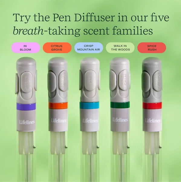 pen diffuser with essential oil blends
