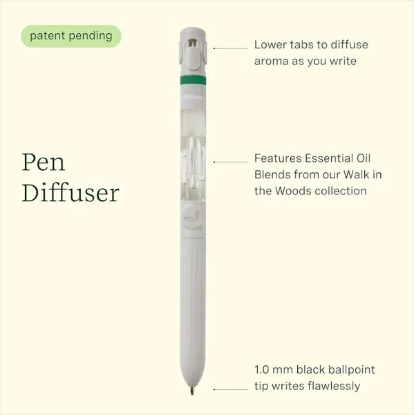 pen diffuser with essential oil blends