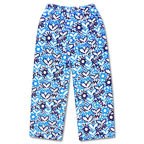 corey paige bright star fuzzie pants