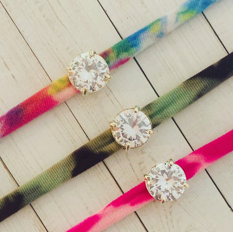 cubic zirconia rock candy choker