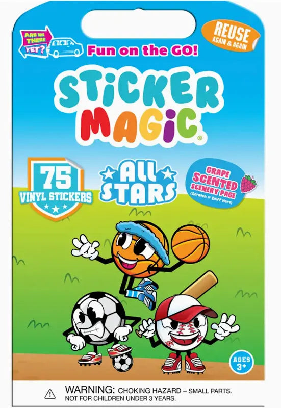 sticker magic - all star sports