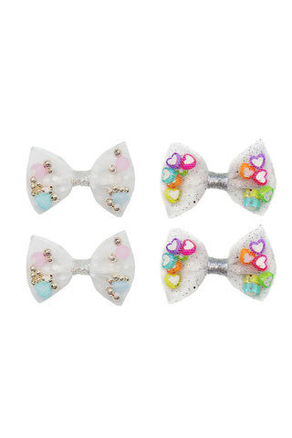 bow-tastic party hair clips