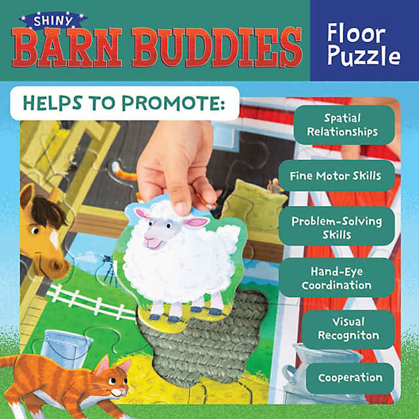 barn buddies floor puzzle