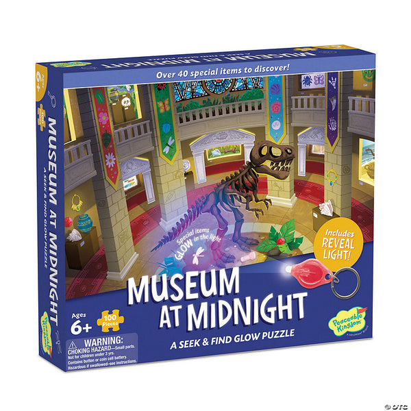 museum at midnight - 85 piece puzzle