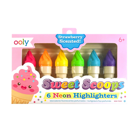 sweet scoops neon highlighters