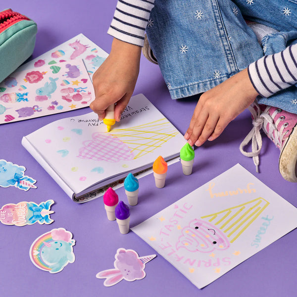 sweet scoops neon highlighters