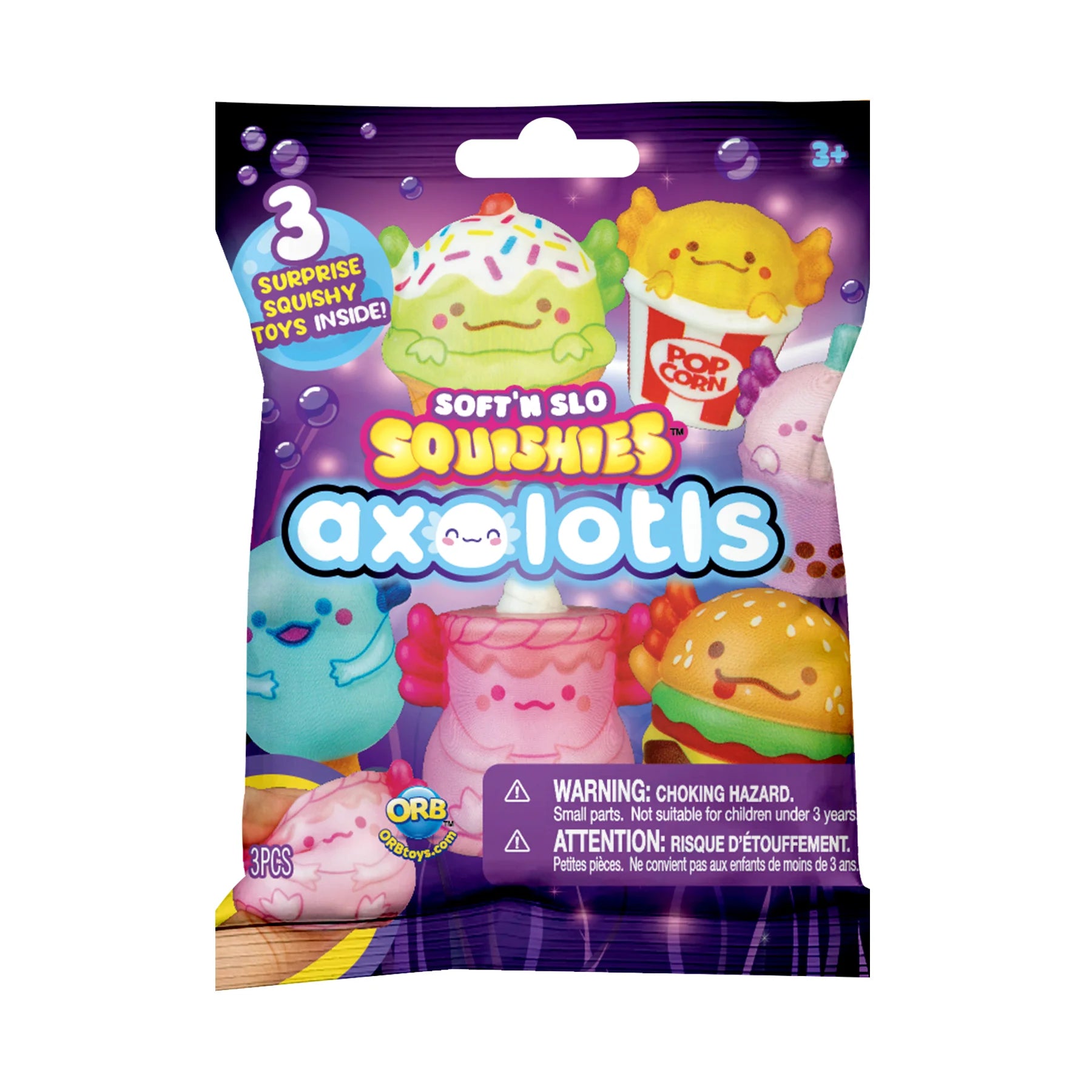 soft’n slo squishies axolotls