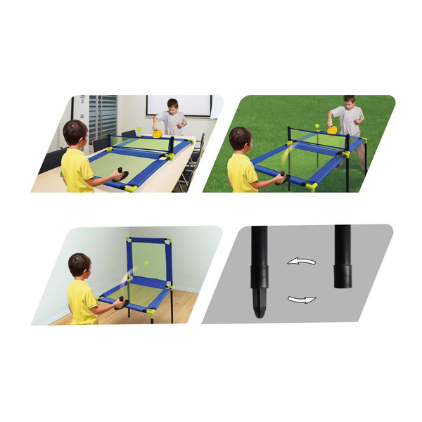 trampoline pong - table tennis set