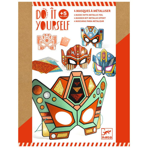 diy super robots masks