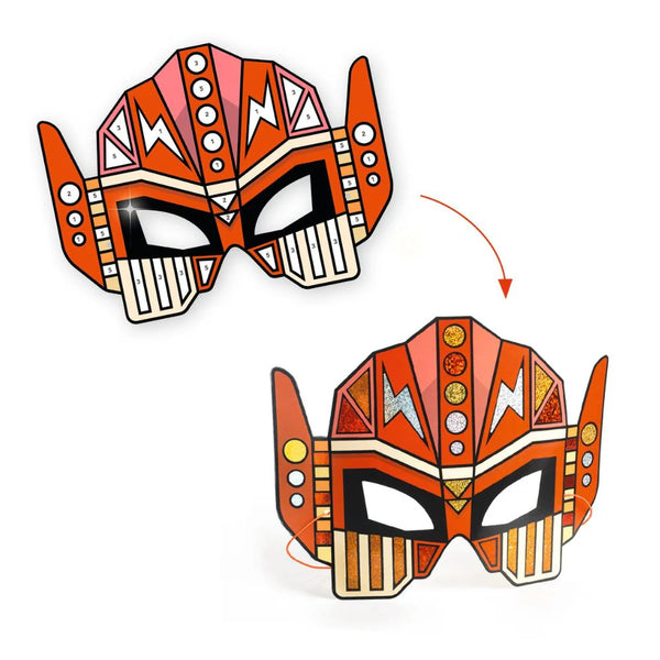 diy super robots masks