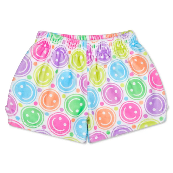 all smiles fuzzie shorts