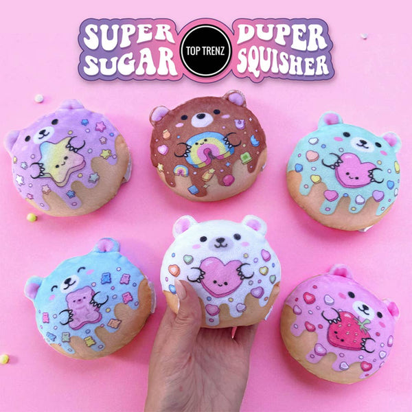 super duper sugar squisher - sugar bear donuts