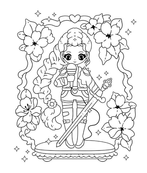 the unofficial coloring book for fans of kpop demon hunters