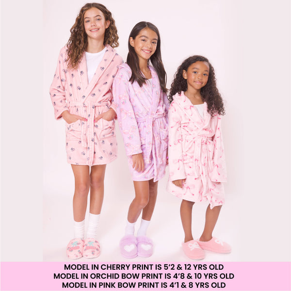fleece bath robe