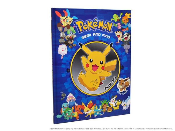 pokemon seek and find pikachu