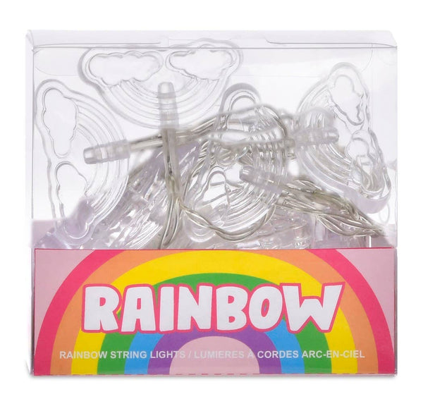 rainbow string lights
